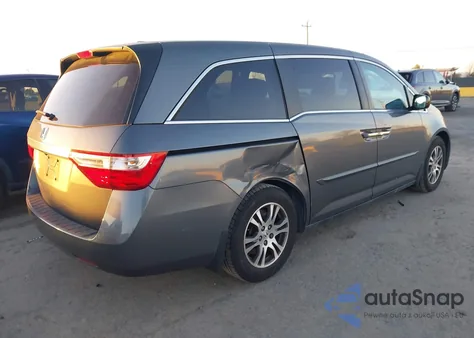 2012 Honda Odyssey Ex-L from USA, damaged, VIN 5FNRL5H69CB100530